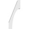 Ekena Millwork 3 1/2-in. W x 8-in. D x 20-in. H Westlake Architectural Grade PVC Knee Brace BRCP035X08X20WTL - alternate 6